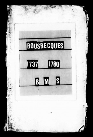 BOUSBECQUE / BMS [1737-1792]