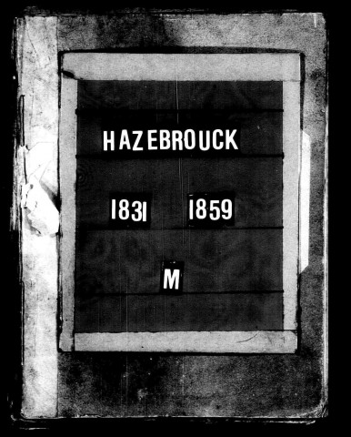HAZEBROUCK / M [1831-1848]