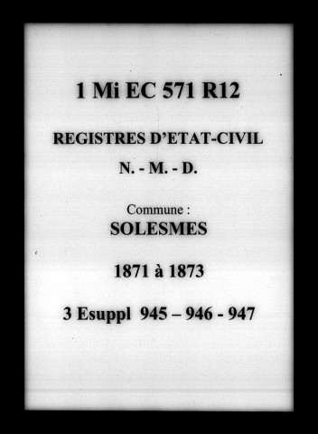 SOLESMES / NMD [1871-1873]