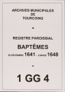 TOURCOING / B [1641 - 1648]