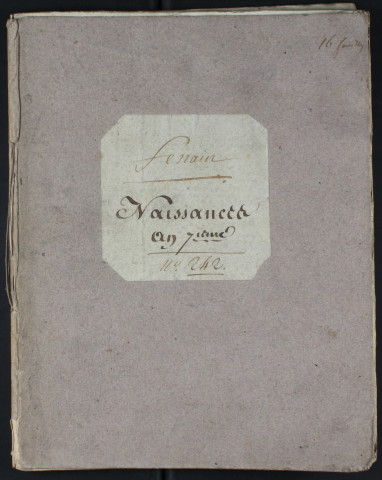 FENAIN / ND [1798 - 1799], M [1800 - 1801]