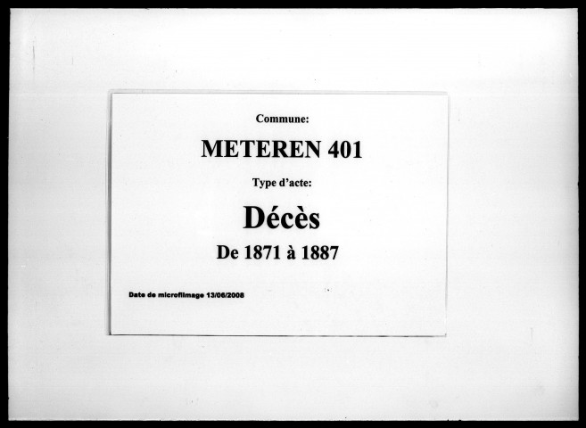 METEREN / D [1871-1887]