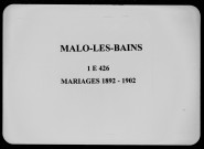 MALO-LES-BAINS / M [1892 - 1902]