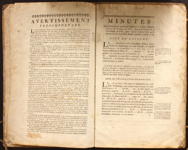CAMPHIN-EN-PEVELE / BMS, NMD 1786, [1789-1792]