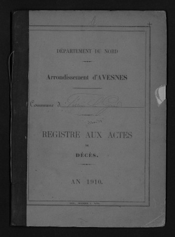 FERRIERE-LA-GRANDE / D [1910 - 1910]