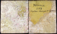 NEUVILLE-SUR-ESCAUT / BMS [1759 - 1769]