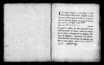 BEUVRY-LA-FORET / BMS [1737-1750]