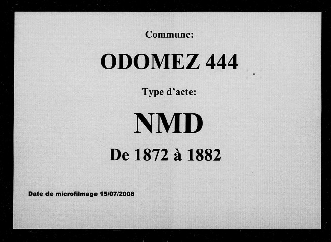 ODOMEZ / NMD [1872-1882]
