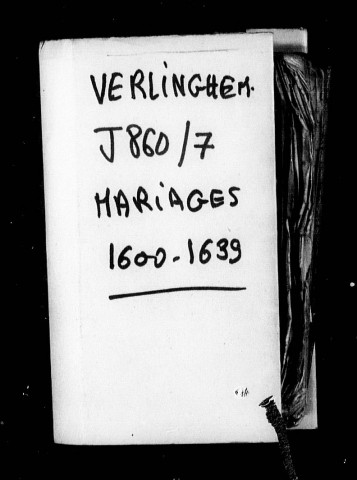 VERLINGHEM / M [1600-1639]