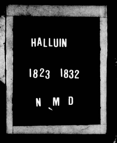 HALLUIN / NMD [1823-1832]