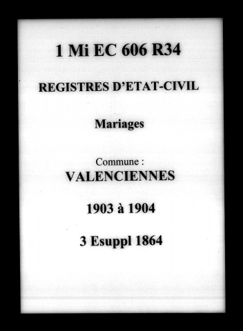 VALENCIENNES / M, Ta [1903-1903]