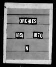 ORCHIES / N [1851-1870]
