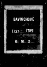 BAVINCHOVE / BMS [1737-1789]