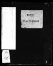 1922 : CAMBRAI