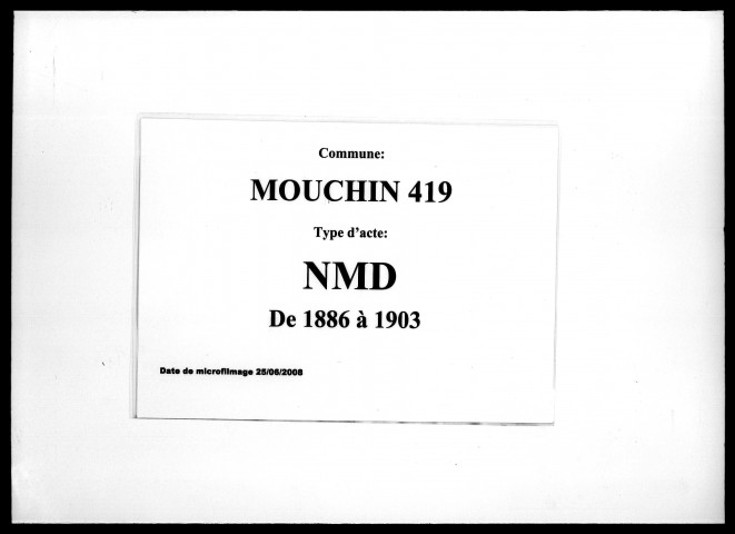 MOUCHIN / NMD [1886-1903]