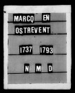 MARCQ-EN-OSTREVENT / BMS [1737-1792]