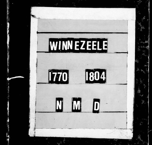 WINNEZEELE / BMS [1770-1792]