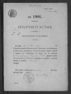 COUDEKERQUE-BRANCHE - Section A / D [1901 - 1901]