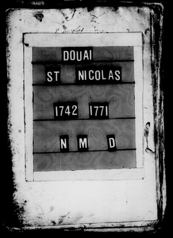 DOUAI (ST NICOLAS) / BMS [1742-1771]