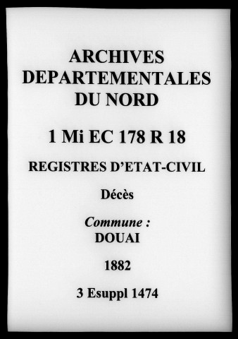 DOUAI / D, Ta [1882-1883]