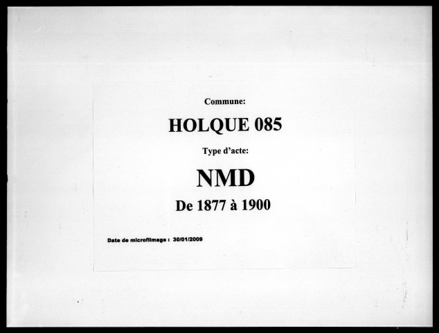 HOLQUE / NMD [1877-1900]