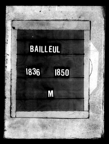 BAILLEUL / M [1836-1850]