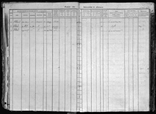 QUESNOY-SUR-DEULE / 3Q - 427 / 6 [1844 - 1848]