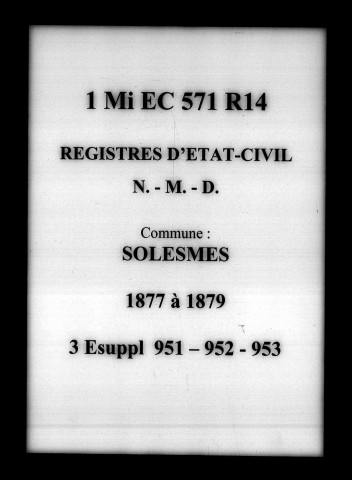 SOLESMES / NMD, Ta [1877-1879]