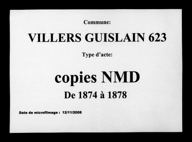 VILLERS-GUISLAIN / NMD (copie), Ta [1874-1878]