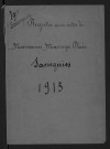 SASSEGNIES / NMD [1915 - 1915]