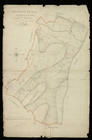 MONCEAU-SAINT-WAAST - 1812, - 1861