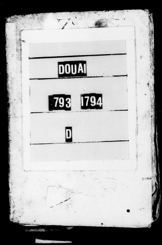 DOUAI / D (09/01/1794 - 28/07/1795) [1794-1795]