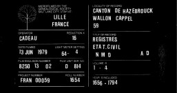 WALLON-CAPPEL / BMS [1656-1794]