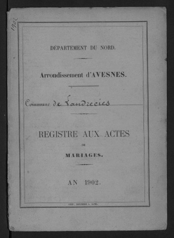 LANDRECIES / M [1902 - 1902]