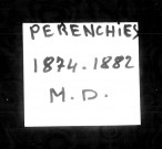 PERENCHIES / MD [1874-1882]