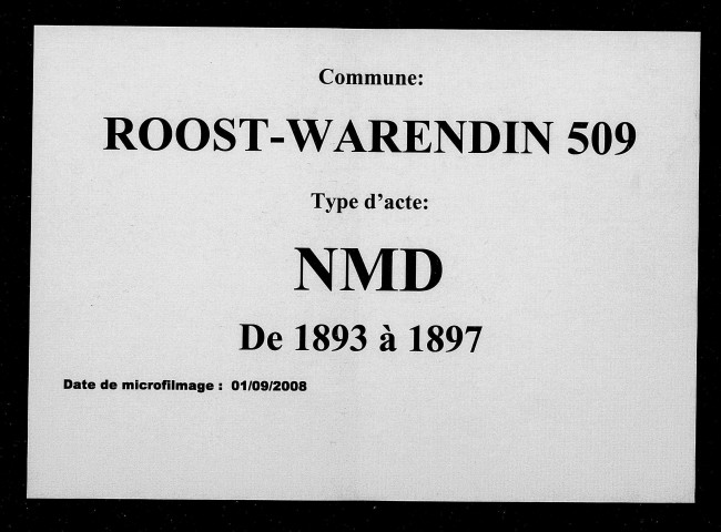 ROOST-WARENDIN / NMD [1893-1897]