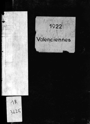1922 : VALENCIENNES