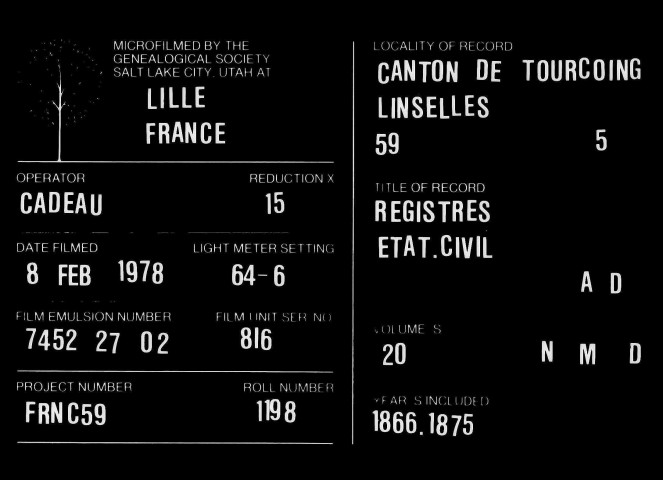 LINSELLES / NMD [1866-1880]