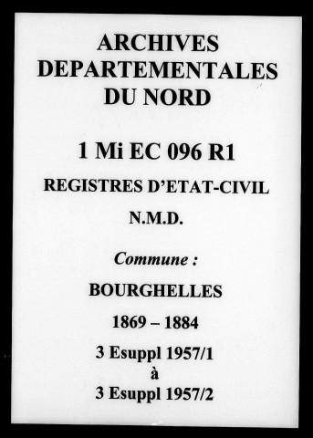 BOURGHELLES / NMD [1869-1884]