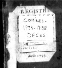 COMINES / D [1793-1798]
