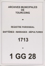 TOURCOING / B [1713 - 1713]