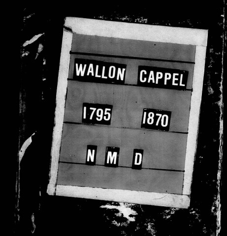 WALLON-CAPPEL / NMD [1795-1862]