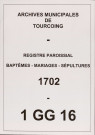 TOURCOING / B [1702 - 1702]