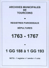 TOURCOING / S [1763 - 1763]