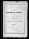 COUDEKERQUE-BRANCHE - Section A / D [1922 - 1922]