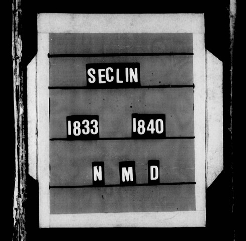 SECLIN / NMD [1833-1840]