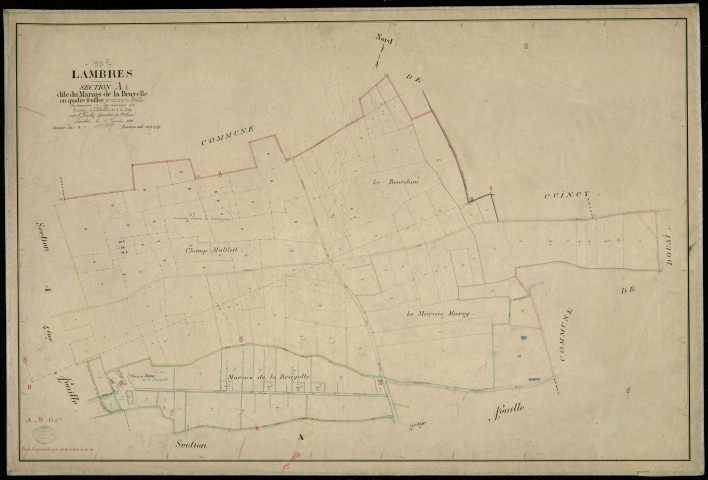 LAMBRES-LEZ-DOUAI - 1906