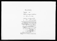 BELLIGNIES / NMD [1791-1796]