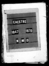 CAESTRE / NMD [1847-1870]