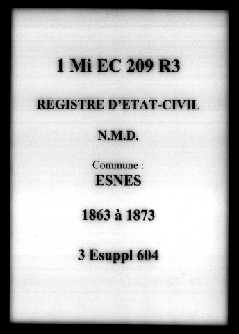 ESNES / NMD [1863-1873]